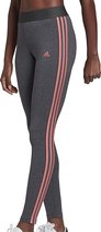 adidas 3-Stripes Sportbroek - Maat M  - Vrouwen - donker grijs/roze