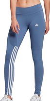 adidas Essentials Sportbroek - Maat S  - Vrouwen - grijs/blauw/wit