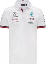 Mercedes - Mercedes Teamline Polo 2021 Wit - Size : M