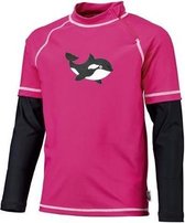 Beco Uv-shirt Sealife Meisjes Polyamide Roze/zwart Maat 116