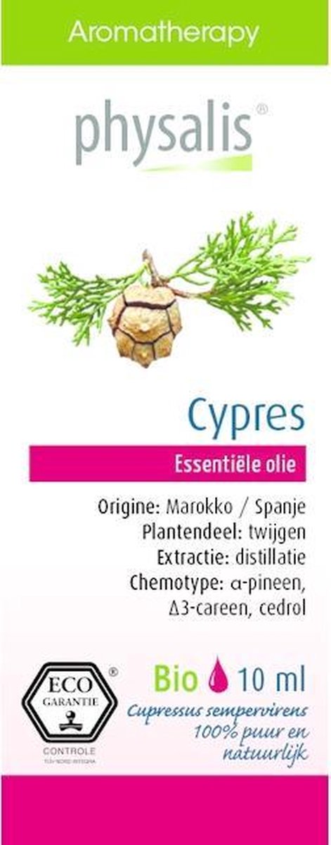 Goedkoopste Physalis Cypres bio 10 Milliliter