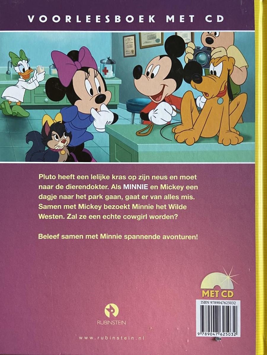 Minnie Mouse - Voorleesboek met CD - spannende avonturen | bol