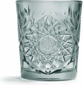 Libbey Drinkglas Hobstar Green 6 stuks - 355 ml / 35,5 cl - vintage - whiskeyglas - waterglas - limonadeglas - glas - vaatwasserbestendig - luxe glas - hoge kwaliteit