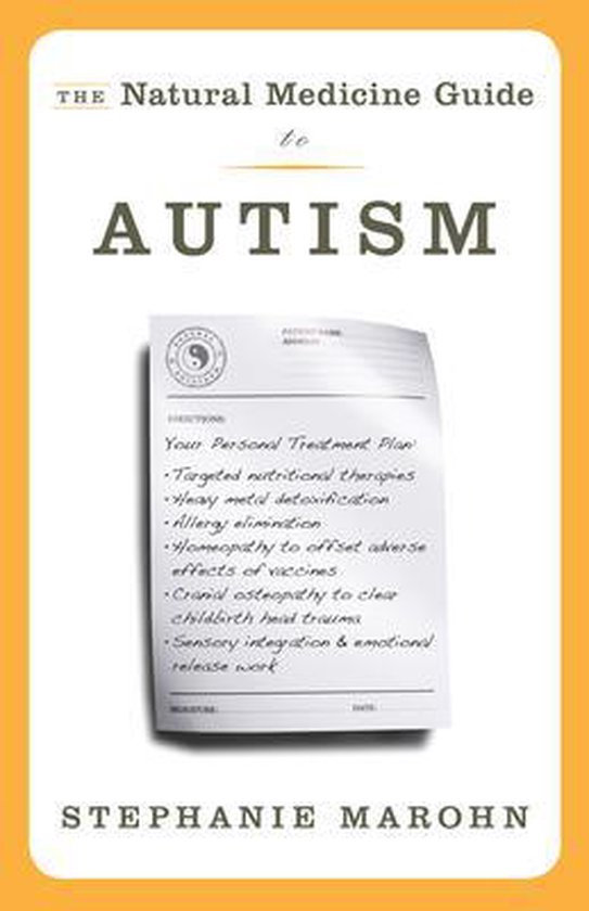 Natural Medicine Guide To Autism - cover