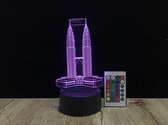 3D LED Creative Lamp Sign Torens - Complete Set