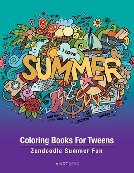 Coloring Books For Tweens, Art Therapy Coloring 9781641262910