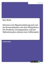 Patienten mit Migrationshintergrund und die Kommunikation mit dem Pflegedienst. Die Probleme, Lösungsansätze und der Maßnahmeplan anhand eines Fallbeispiels