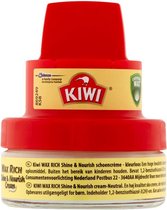 Kiwi Schoencrème Kleurloos - Kleurloos - Glas / Kunststof - 50 ml