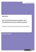 Der Gleichstrommotor. Aufbau Und Funktionsweise Eines Elektromotors