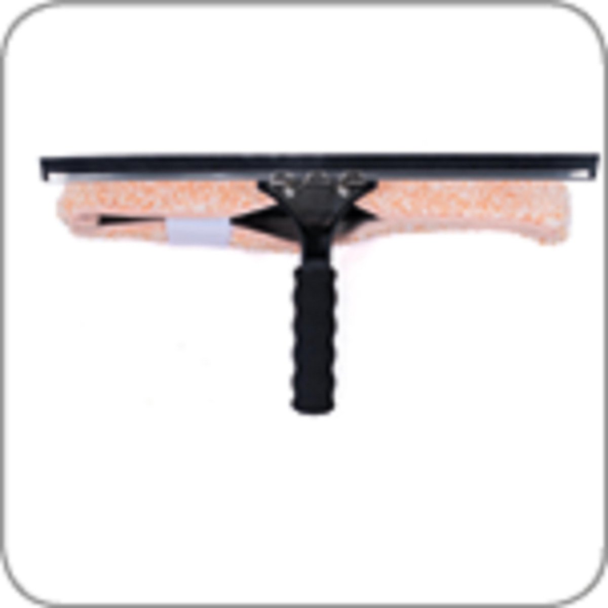 Goedkoopste Flipper - Raamwasser Combinatie inwasser en raamtrekker 40 cm - Geschikt voor waterdoorlaatbare stelen