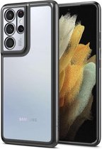 Spigen -  Optik Crystal Case Samsung Galaxy S21 Ultra Hoesje - Grijs