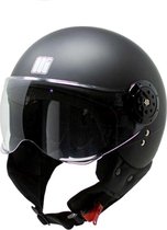 Motocubo jeko jethelm | mat zwart | maat L