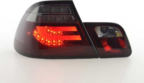 LED achterlichten set BMW 3-serie E46 Coupe 03-07 rood / zwart | bol.com