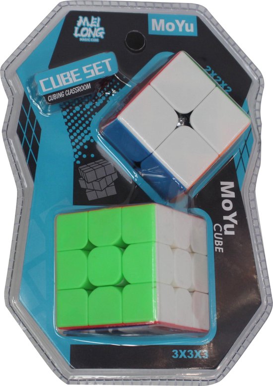 Thumbnail van een extra afbeelding van het spel MoYu Speed Cube Set - 2 Stuks