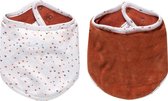 bébé-jou Fabulous Bandana slabs 2 stuks - Hearts