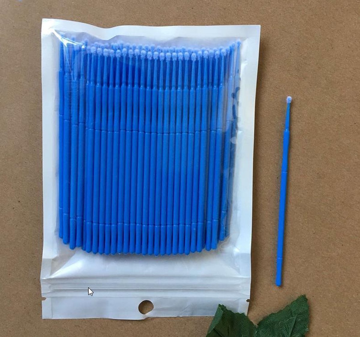 Wimperborstel - 100 stuks - Microbrushes - Make Up - Wimperextensions - Wegwerp - L