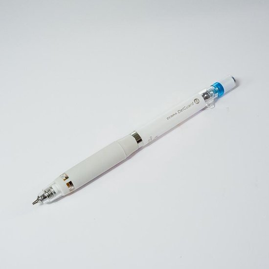 Porte-Mine Zebra DelGuard Bleu - 12 Mines HB 0,5 Mm Incluses
