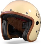 Helstons Sun Carbon Fiber Beige Jethelm - Maat XL - Helm