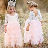 Feestjurk, fotoshoot, bruidsmeisje, zomerjurk (mt 122/128)