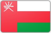 Vlag Oman - 100 x 150 cm - Polyester