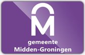 Vlag gemeente Midden-Groningen - 70 x 100 cm - Polyester