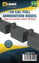 Mig - 1/35 .50 Cal Full Ammunition Boxes (1/21) * - MIG8110 - modelbouwsets, hobbybouwspeelgoed voor kinderen, modelverf en accessoires