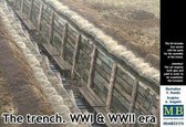 1:35 Master Box 35174 The Trench WWI and WWII era. Plastic Modelbouwpakket