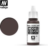 Vallejo 70854 Model Color Brown Glaze - Acryl Verf flesje