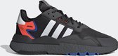 adidas Nite Jogger Heren Sneakers - Ftwr White/Grey Six/Acid Mint - Maat 46