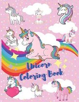 Unicorn Coloring Book: Coloring Book For Kids Ages 4-8 (English Edition) (8.5x11 - 50 Pages)