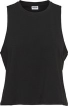 NOISY MAY NMHAILEY S/L CROP TANK TOP BG NOOS  Dames Top - Maat L