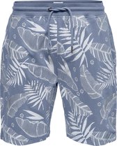 ONLY & SONS ONSBOLT AOP SWEAT SHORTS Heren Broek - Maat XXL