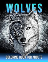 Wolves Coloring Book For Adults: Beautiful Wolf Mandala Designs for Adults & Teens Stress Relief and Relaxation