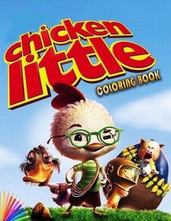 CHICKEN LITTLE Coloring Book, K Summer 9798715359841 Boeken