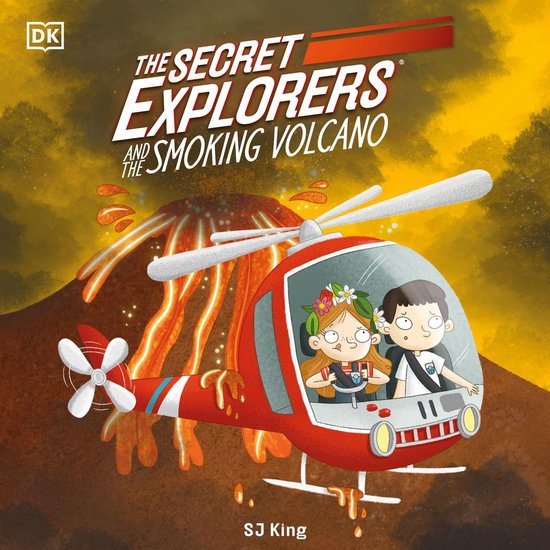 The Secret Explorers and the Smoking Volcano - cover