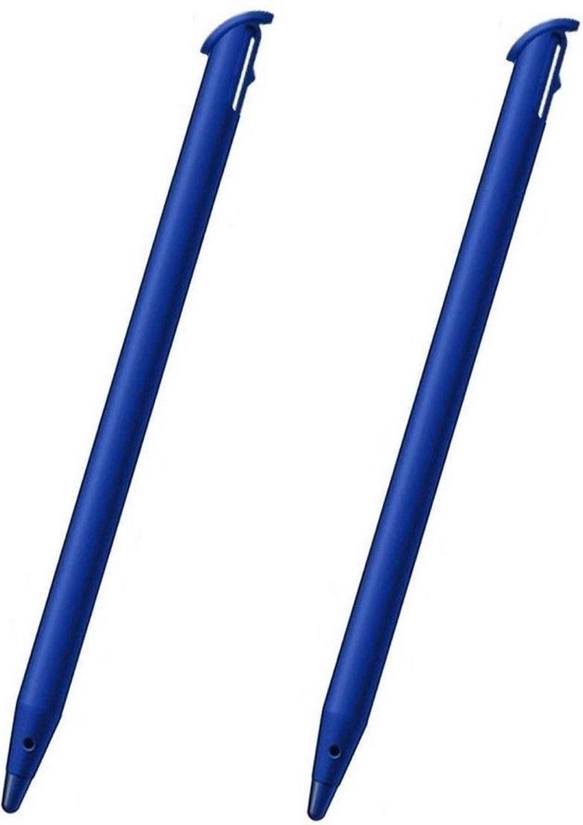 2x Stylus pen voor Nintendo New 3DS XL Blauw