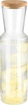 APS-Germany® Karaf van Glas - 900ml - 0.9 liter - Glazen Waterfles - Tafel Water