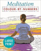 Arcturus Large Print Colour by Numbers Collection- Large Print Meditation Colour by Numbers