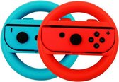 Switch stuur voor Joy-Con - 2 stuks - Rood/Blauw - Nintendo Switch Accessoires - Geschikt voor Nintendo Switch