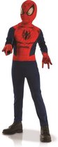 Rubies - Klassiek Spider-Man jongenskostuum in cadeauverpakking - 110/116 (5-6 jaar) - Kinderkostuums