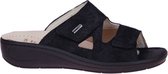 Fidelio Hallux Slipper Zwart Nubuck F1/2