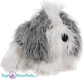 2-Play Pluche Hond Harig - Zittend - 25 Cm