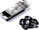 Dunlop Jimi Hendrix Silver Portrait opbergblikje met plectrums