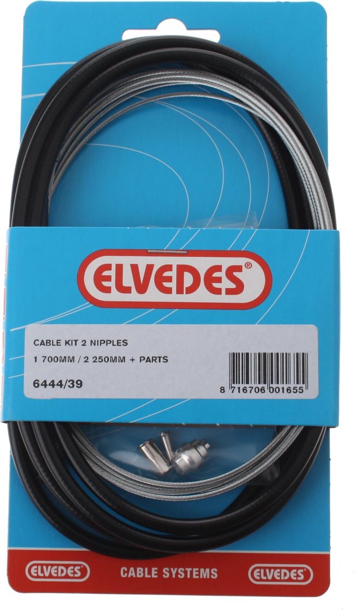 Elvedes Achterremkabel Binnen En Buitenkabel Universeel op Prijzenvolger.com