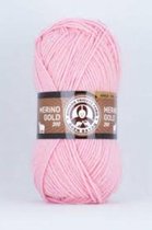 Merino wol - 2 bollen van 100 gram - roze - kleurcode 0039 - Madame Tricote Paris