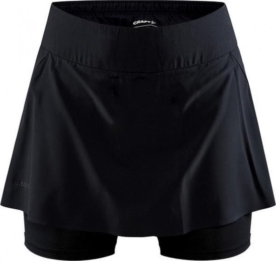 Craft Pro Hypervent 2in1 Rok Dames - Sportbroeken - zwart - maat L