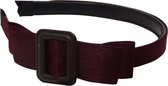 Jessidress Haarband Dames Haar Diadeem met strik - Aubergine