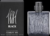 Cerrutti 1881 Black - Eau de toilette - 100 ml - Herenparfum