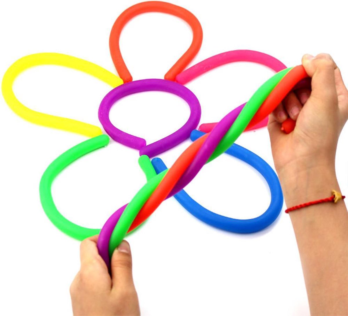 JUST23 Monkey noodles Fidget toys Monkey noodles fidget 2 + 1 gratis