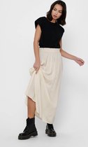 ONLY  ROK VENEDIG LIFE LONG SKIRT ECRU BEIGE S